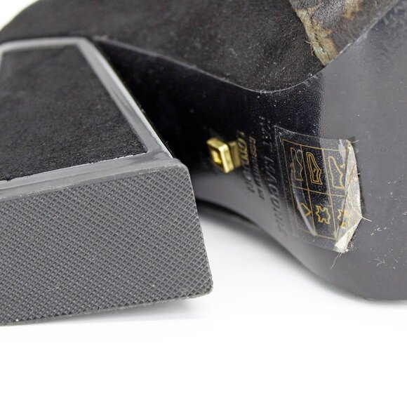 Kat Maconie 'Lidia' Hair Calf Geometric Heel Ankle Boots: Size 6US/37EU - Picture 9 of 9